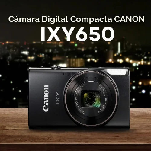 Vista 3 de ULTIMAXX El paquete de accesorios incluye: cámara digital compacta IXY650 + 64 GB Micro Extreme PRO + kit de limpieza de arranque + Micro SD de alta