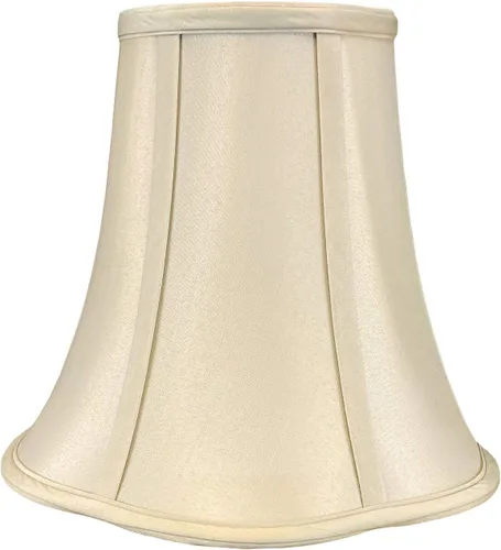 Vista 2 de Royal Designs, Inc. BSO-703-10BG - Pantalla de campana festoneada inferior, 5 x 10 x 8.25, beige