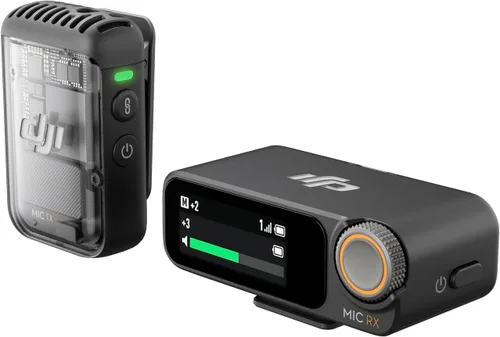 Vista 7 de DJI Transmisor Mic 2 (blanco perla), micrófono inalámbrico con cancelación inteligente de ruido, grabación interna de 14 horas, batería de 6 horas