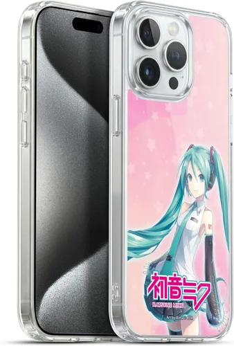 Vista 220 de Head Case Designs Licencia Oficial Hatsune Miku Gráficos Lindos Carcasa de Gel [Protección de Grado Militar] Compatible con Apple iPhone 7