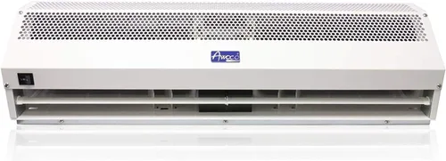 Vista 8 de Awoco Cortina de aire comercial Super Power de 24 pulgadas, 2 velocidades, 800 CFM, certificado CE, 120 V sin calefacción, interruptor de puerta