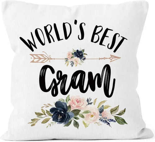 Vista 11 de World's Best Aunt Gifts - Funda de almohada de 18 x 18 pulgadas, funda de almohada de cumpleaños para tía y tía, funda de almohada cuadrada