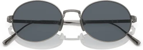 Vista 6 de Persol PO5001ST - Gafas de sol ovaladas, Azul Marino CepilladoAzul Degradado