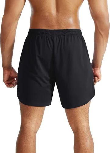 Vista 5 de NELEUS Men's 2 in 1 Running Shorts with Liner,Dry Fit Workout Shorts with Pockets