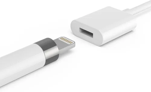 Vista 5 de MoKo Cable adaptador de carga compatible con Apple Pencil 1st, cargador de conector compatible con iPad Pro 12.9 10.5 9.7 / iPad Air 3 / iPad mini 5