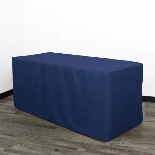 Vista 41 de Mantel rectangular de poliéster ajustable de 4 x 24 pulgadas, color negro, funda de mesa de boda prémium