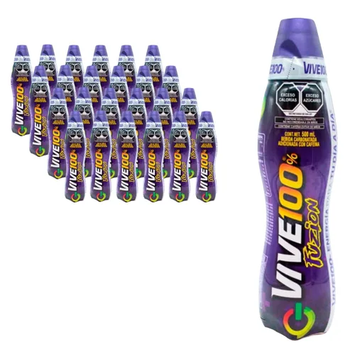 Vista 4 de Vive 100% - (6 unidades) 16.9 fl oz - Hecho en México (Original)