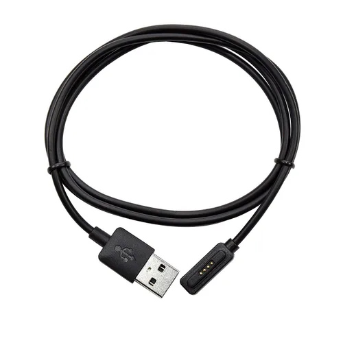 Vista 2 de HQRP Paquete de 2 cables de carga USB compatibles con ASUS ZenWatch-2 WI501Q WI502Q Smartwatch ZenWatch2 WI502Q-SL-BD-Q WI501Q-2J-GB2 Cable