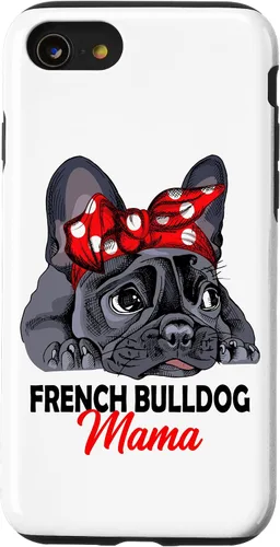 Vista 18 de French Bulldog Mama Frenchie Frauchen Case for iPhone 17