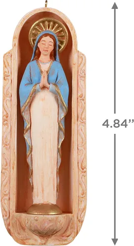 Vista 5 de Hallmark Keepsake Adorno de Navidad 2020, Santísima Madre Virgen María (1799QGO2031)