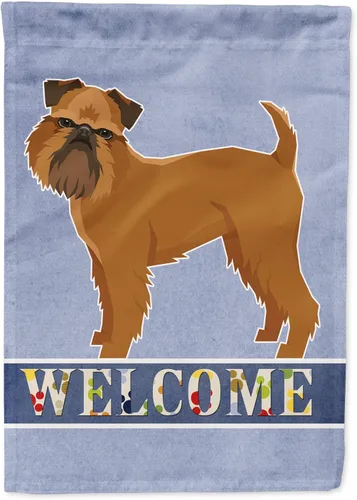 Vista 85 de Caroline's Treasures CK3704GF Bandera de jardín de bienvenida de Akita Shepherd Black and Tan - Bandera decorativa para patio exterior, patio