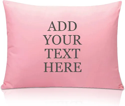 Vista 14 de Fundas de almohada personalizadas para niños pequeños de 13 x 18 pulgadas, funda de almohada de microfibra cepillada súper suave y acogedora
