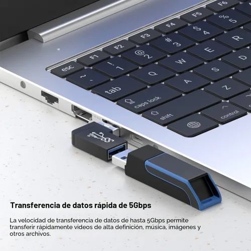 Vista 3 de Jadebones Adaptador USB 3.0 de 90 grados (paquete de 4), ángulo vertical hacia arriba y hacia abajo, conector extensor USB macho a hembra de ángulo