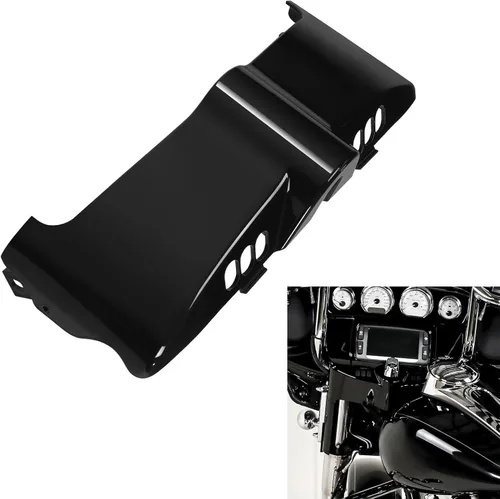 Vista 13 de Starfire - Falda de carenado interior negra para Harley Touring Electra Glide Street Glide Ultra Limited 2014-2023 Starfire Negro