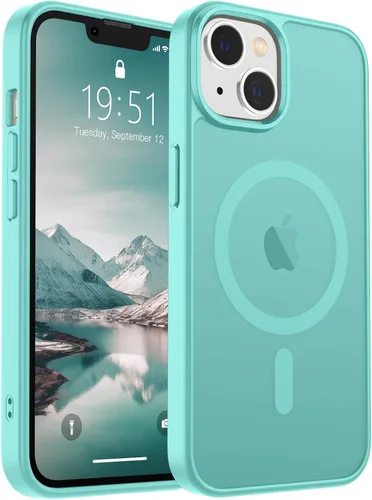 Vista 210 de SUPFINE Funda magnética para iPhone SE 2022 (3ª)/2020 (2ª), iPhone 8 (compatible con MagSafe) (protección contra caídas de grado militar), funda