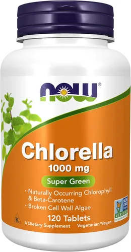 Vista 9 de Clorela 0.035 oz, de Now Foods, 2630, 60, 1, 1