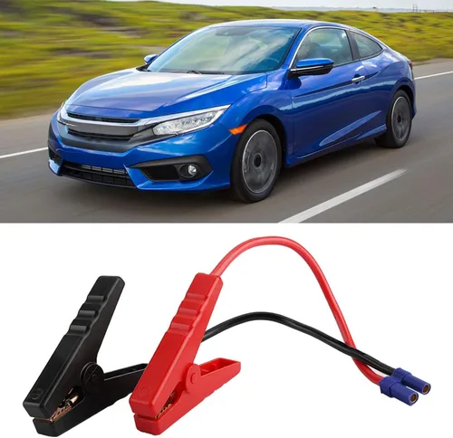 Vista 5 de Clips Booster Jumper Cable, Car Emergencia Jump Starter Batería Clip Pruebas Abrazadera EC5 Enchufe Conector 12V
