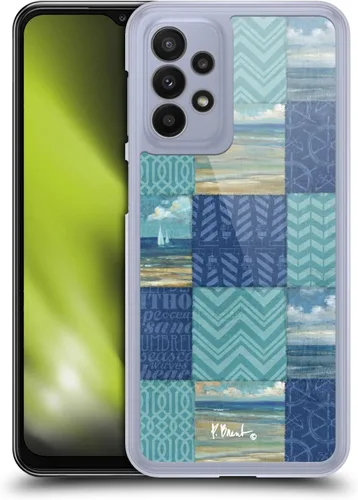 Vista 19 de Head Case Designs Funda rígida con licencia oficial de Paul Brent Agate Mermaid Coastal compatible con Samsung Galaxy A23/5G (2022)