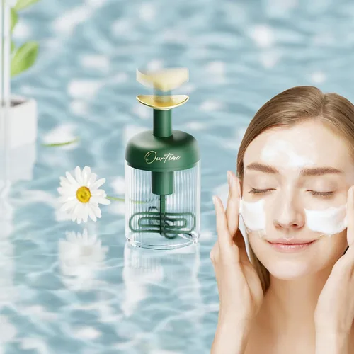 Vista 5 de Máquina de espuma para lavado facial, fabricante de látigos ricos en vasos grandes, limpiador de espuma y lavado facial, herramientas