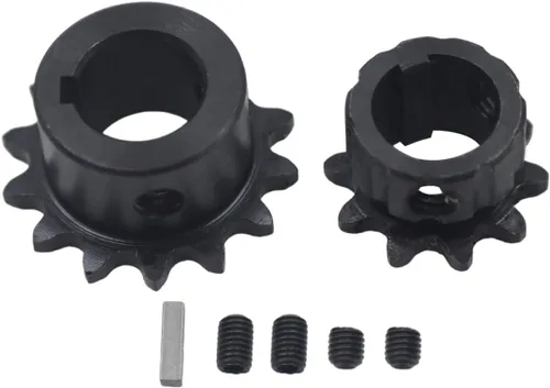 Vista 6 de Kit completo de eje de transmisión Go Kart Minibike de 3/4" X 10" cadena #35
