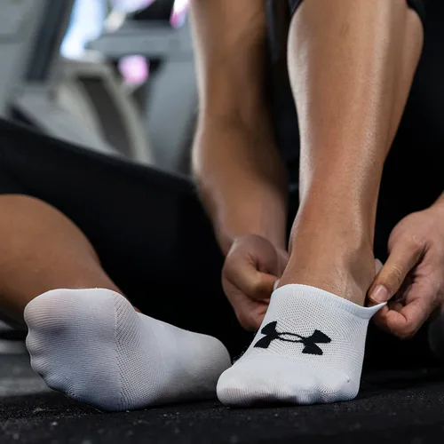 Vista 5 de Under Armour Calcetines Breathe Lite Ultra Low para mujer, multipares