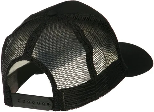 Vista 4 de e4Hats Gorra trasera de malla con parches militares de Vietnam Negro