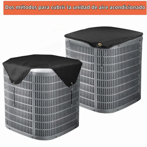 Vista 5 de Cubiertas de Aire Acondicionado Qualward para Unidades Externas, Cubierta de CA para Unidad Central al Aire Libre Resistente al Agua de Alta