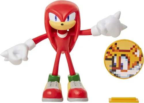 Vista 3 de Sonic, el erizo - Figura de acción de Knuckles de 4 in Nudillos