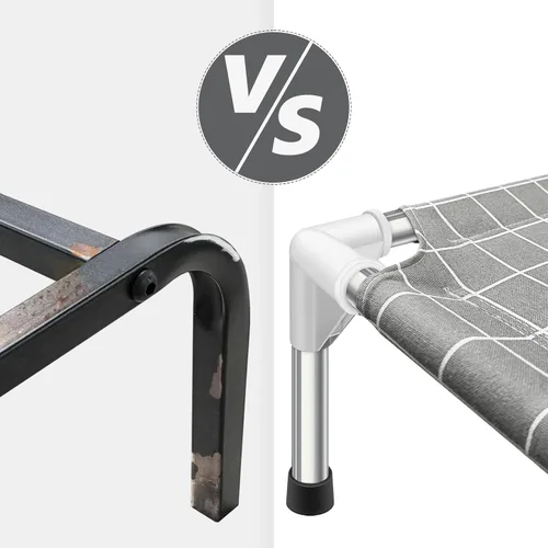 Vista 5 de Cama elevada para mascotas, cama para perros pequeños, cama elevada para perros pequeños para uso en interiores y exteriores para mascotas pequeñas