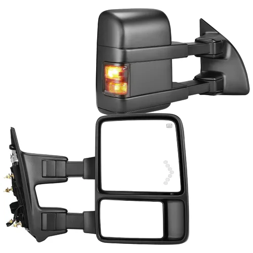 Vista 9 de AUTOSAVER88 Espejo de remolque compatible con Ford F150 2004-2014 lado