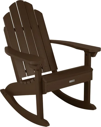 Vista 10 de highwood Classic Westport Adirondack - Silla mecedora, tamaño único, color negro