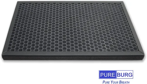 Vista 3 de PUREBURG Filtros de repuesto compatibles con Bagotte BAP20 purificador de aire, parte de filtro BAP20-HF, paquete de 2 unidades H13 True HEPA