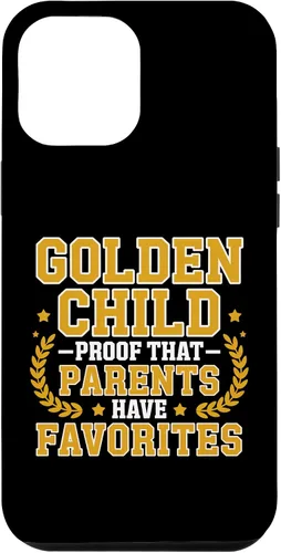Vista 26 de Golden Child Mom's Favorite Gifted Kids Sibling Rivalry Art Case for iPhone 16