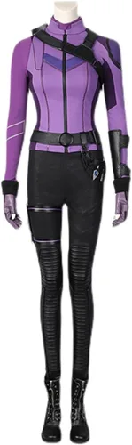 Vista 7 de Hawkeye - Disfraz de superhéroe súper poderoso para Halloween, carnaval, conjunto completo con carcaj
