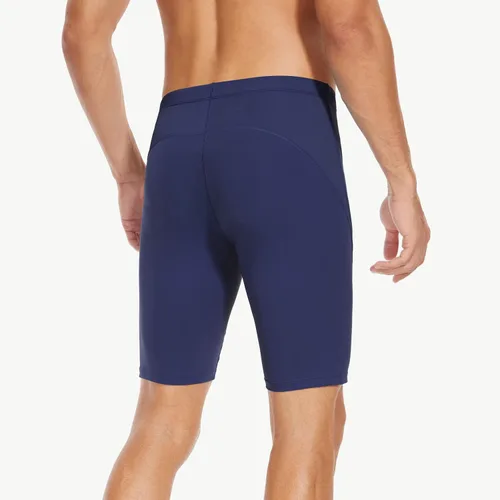 Vista 2 de Fiteng Bañadores de natación para hombre - Trajes de baño de resistencia para entrenamiento deportivo de competición de competición Tallas 32-42