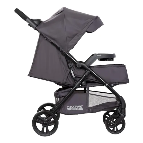 Vista 5 de Baby Trend Passport® Carrito con Silla de Paseo, Cielo Plateado plateado (Silver Sky)
