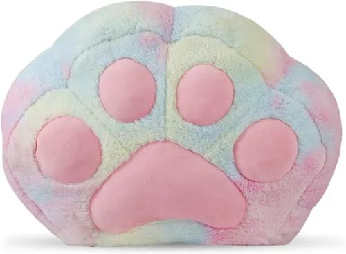 Vista 10 de Funda para puf para niños, almacenamiento de animales de peluche, suave y lavable, para niños y niñas, organizador de almacenamiento de juguetes