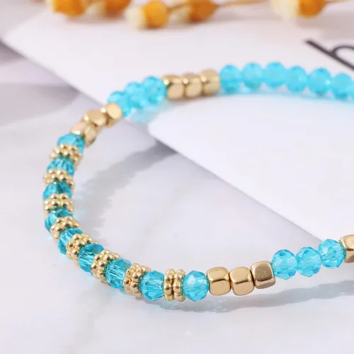 Vista 6 de JEWPARK 26 pulseras de plata dorada para mujer, pulseras anchas abiertas