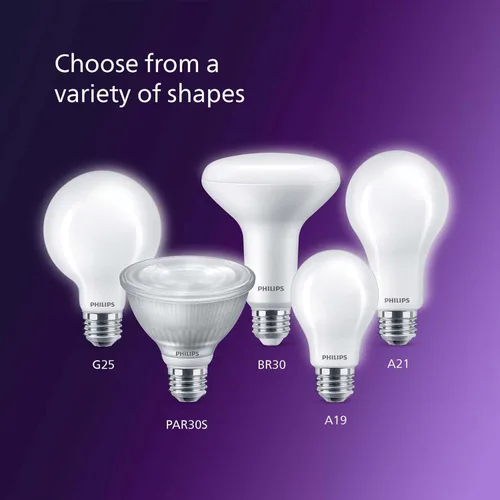 Vista 9 de PHILIPS LED Paquete de 2 Bombillas de Luz G25 de 60W de Ultra Definición Luz de Día (5000K) 500 Lúmenes (5W = 60W) Regulables Esmeriladas Sin