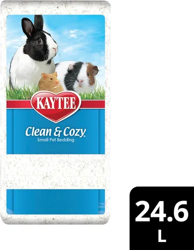 Vista 10 de Ropa de cama limpia y tierna para animal pequeño Kaytee, Blanco