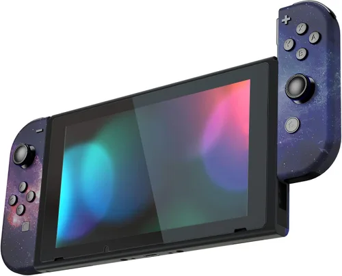 Vista 4 de eXtremeRate - Carcasa de control portátil Joy-Con con set de botones completo, repuesto de carcasa hazlo tú mismo para control de Nintendo Switch