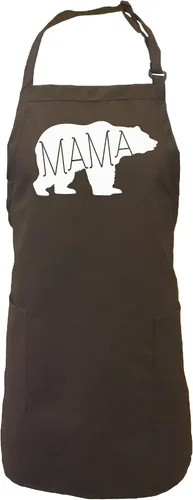 Vista 5 de zerogravitee Delantal Mama Bear con 2 bolsillos de parche