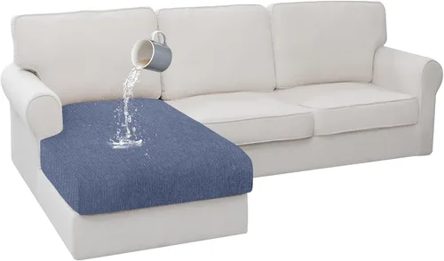 Vista 141 de Fundas de cojín impermeables para sofá, funda elástica lavable con diseño elástico antideslizante, protector de muebles para mascotas y niños