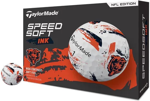 Vista 5 de TaylorMade Golf Speed Soft Ink NFL Golf Balls