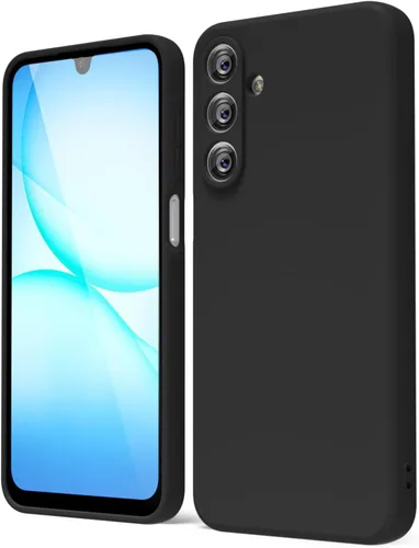 Vista 178 de oakxco Funda para teléfono Samsung Galaxy A12 con agarre de silicona líquida, linda delgada fina suave cubierta de gel de goma TPU lisa para mujeres