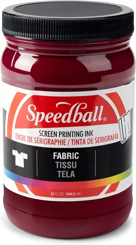 Vista 24 de Speedball Tinta de impresión de pantalla de tela, 8 onzas, color negro para impresión de camisetas y serigrafía