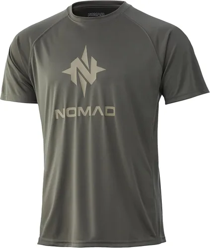 Vista 5 de Nomad Men's Pursuit Short Sleeve Shirt Hunting Shirt W/Sun Protection Mossy Oak Droptine Camo