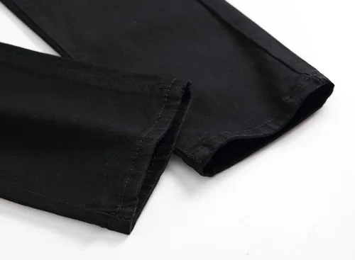 Vista 7 de Pantalones para hombres entalle ajustado rasgados