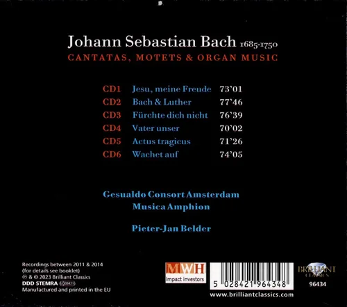 Vista 2 de Cantatas, Motets & Organ