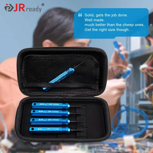 Vista 8 de JRready ST5228 Herramientas extractoras, kit de herramientas de extracción para JST/AMP .062 pulgadas/Molex .062 pulgadas y .093 pulgadas